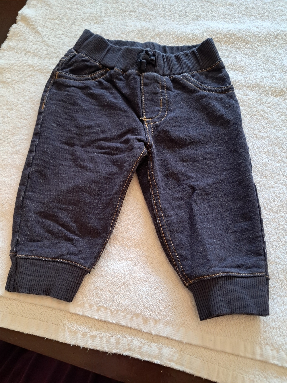Carter's Dark Navy Knit Jogger Pants